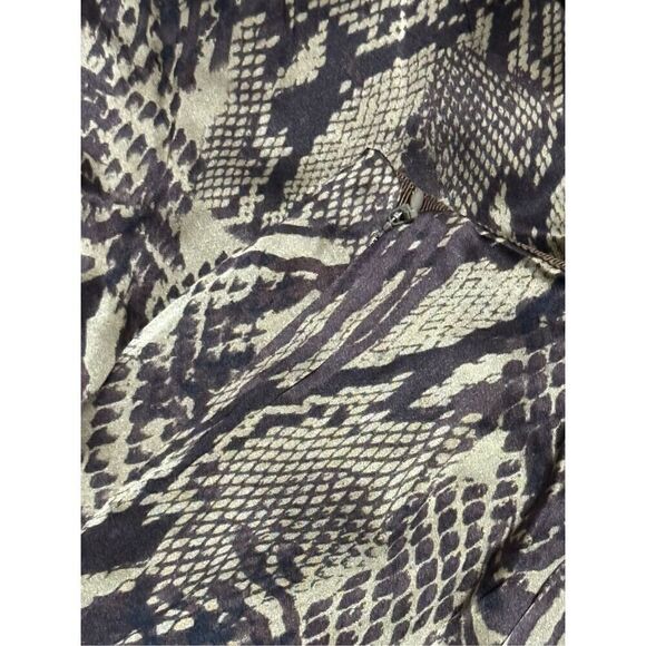 Wilfred 100% silk snake print front slit 2 - Picture 5 of 9